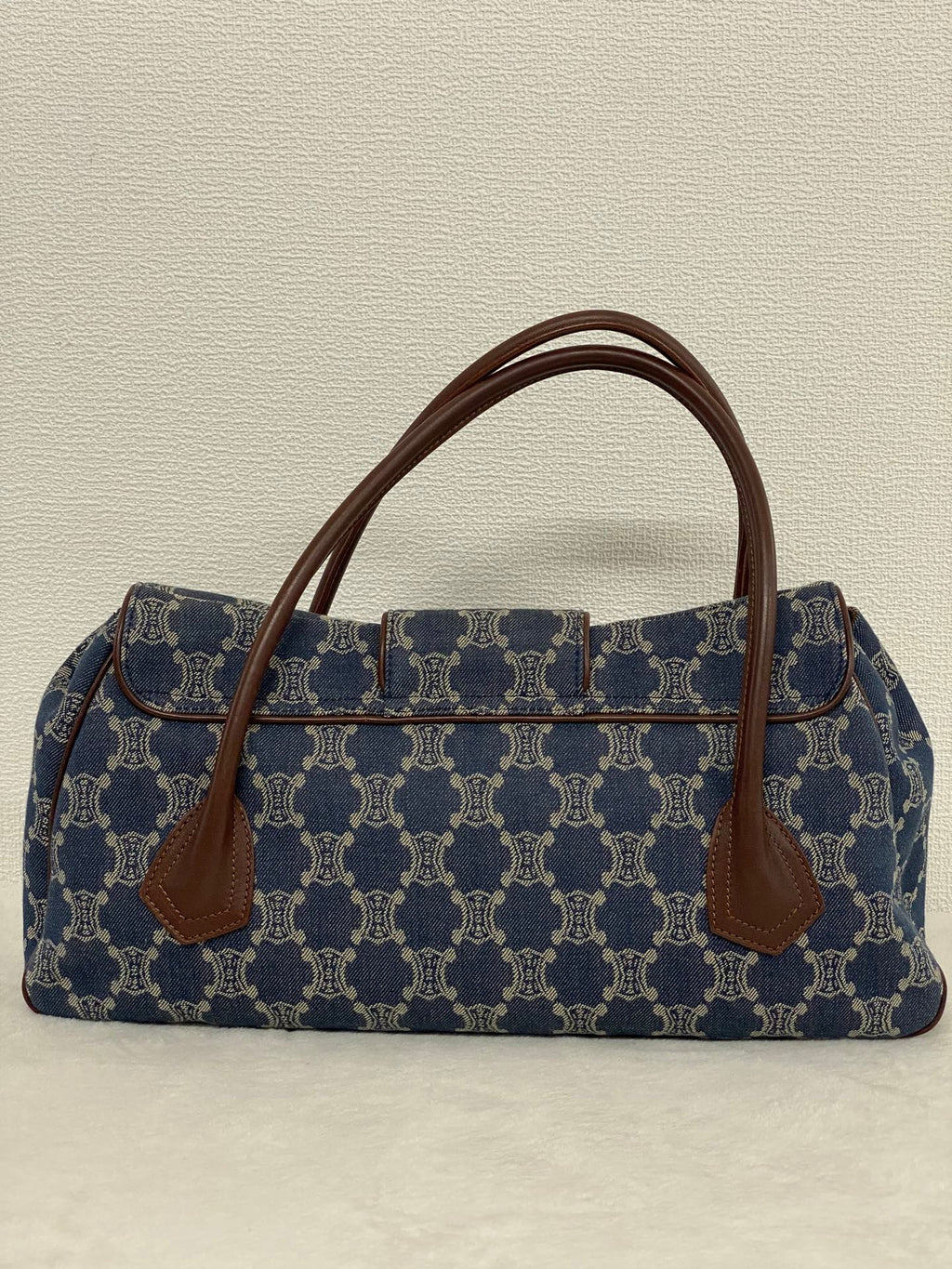 CELINE Macadam Denim  Handbag