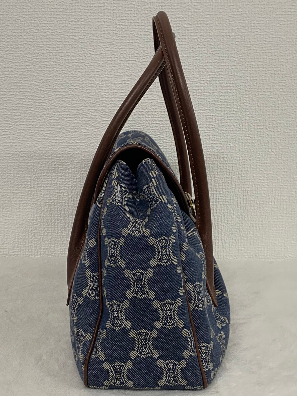 CELINE Macadam Denim  Handbag
