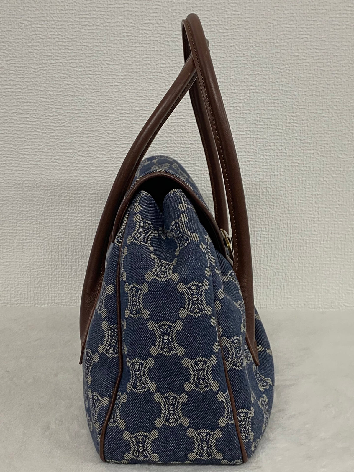 CELINE Macadam Denim  Handbag