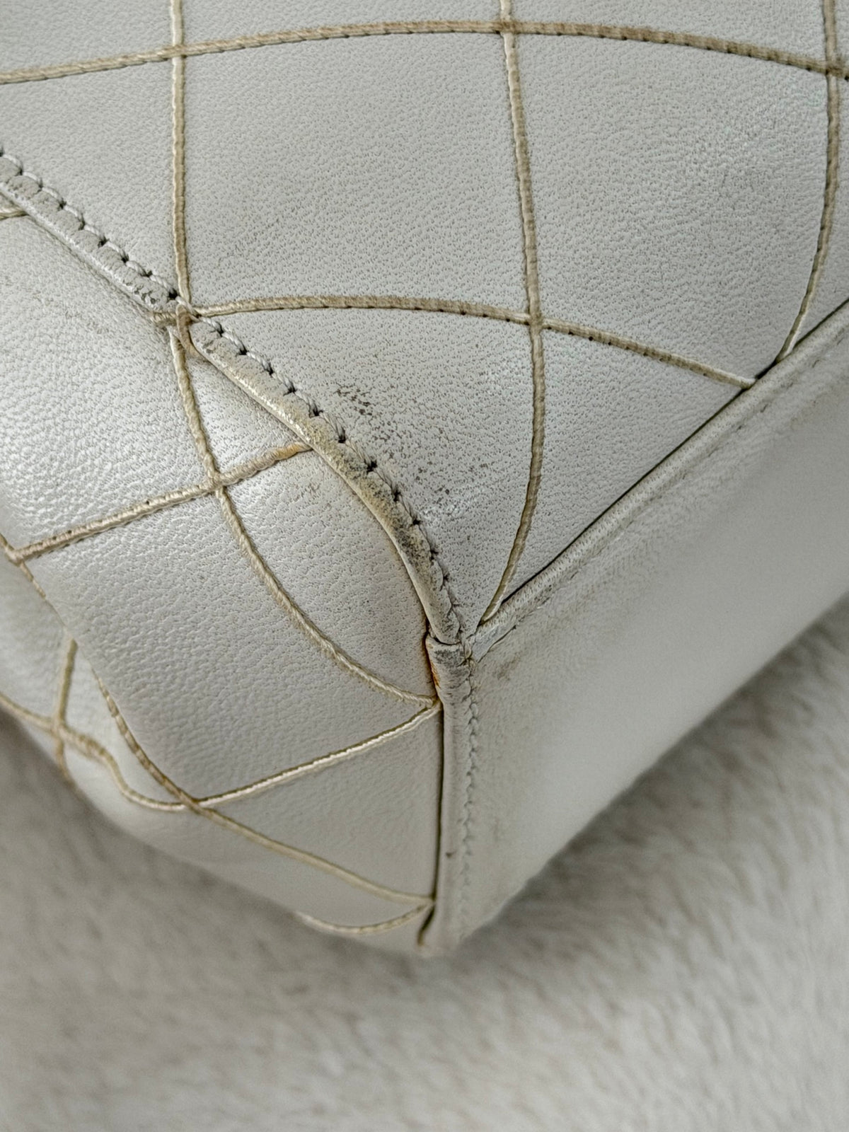 CHANEL Wild Stitch Matelasse Handbag