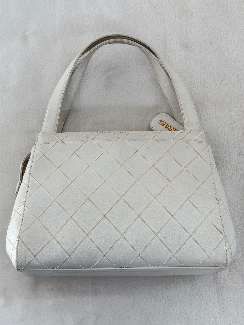 CHANEL Wild Stitch Matelasse Handbag