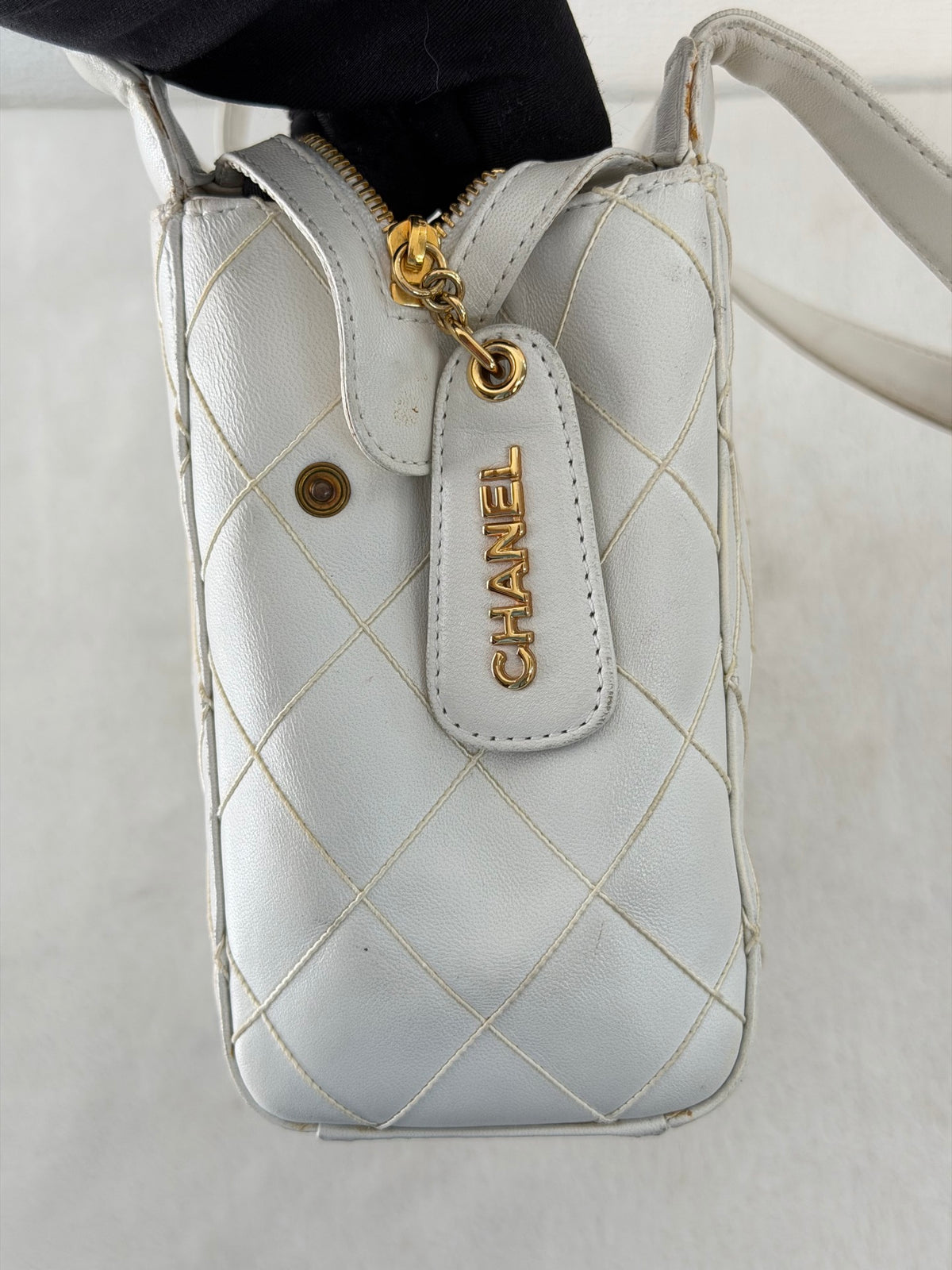 CHANEL Wild Stitch Matelasse Handbag