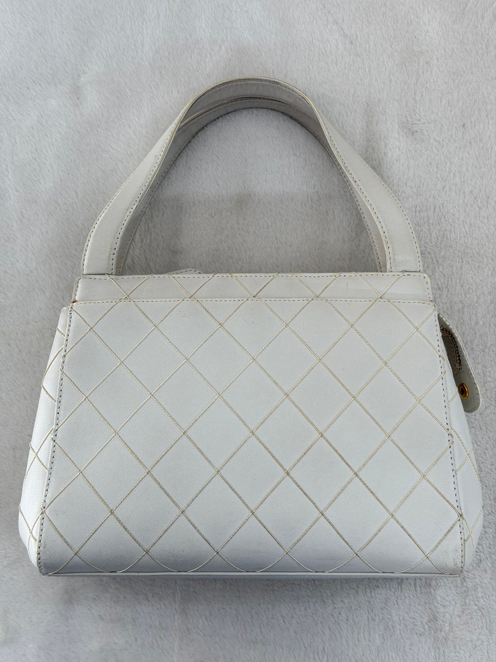 CHANEL Wild Stitch Matelasse Handbag