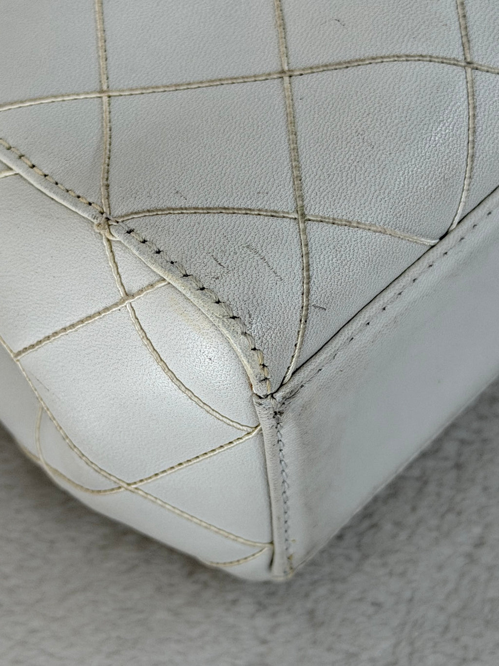 CHANEL Wild Stitch Matelasse Handbag