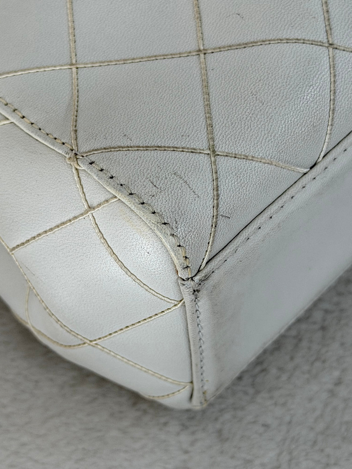 CHANEL Wild Stitch Matelasse Handbag