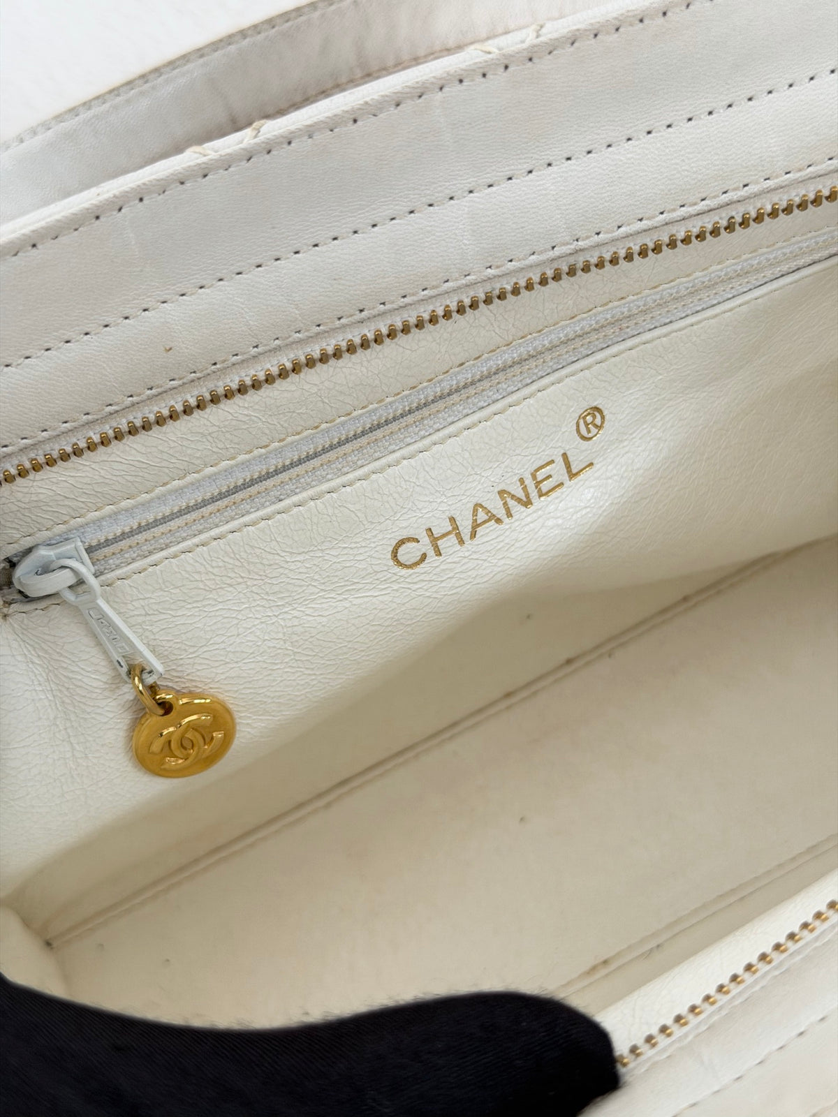 CHANEL Wild Stitch Matelasse Handbag