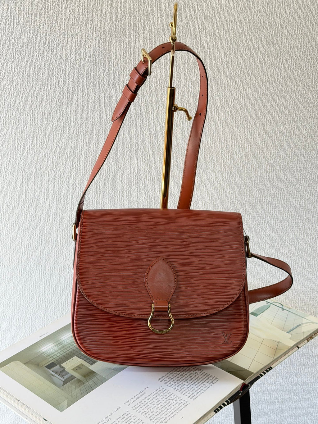 Louis Vuitton Epi Saint Cloud Shoulder Bag