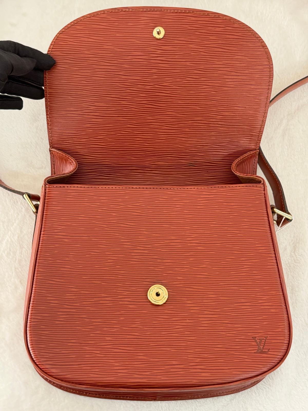 Louis Vuitton Epi Saint Cloud Shoulder Bag