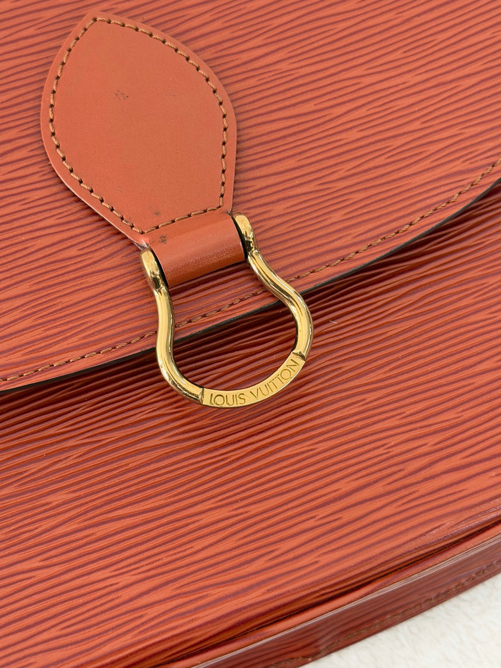 Louis Vuitton Epi Saint Cloud Shoulder Bag