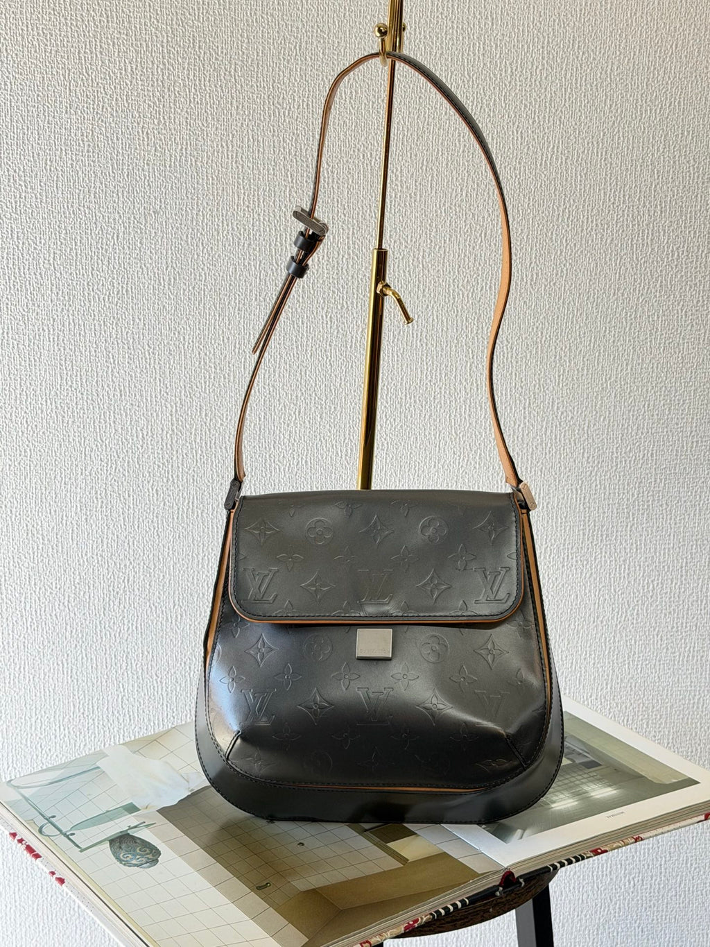 Louis Vuitton Monogram Vernis Thompson Street Bag