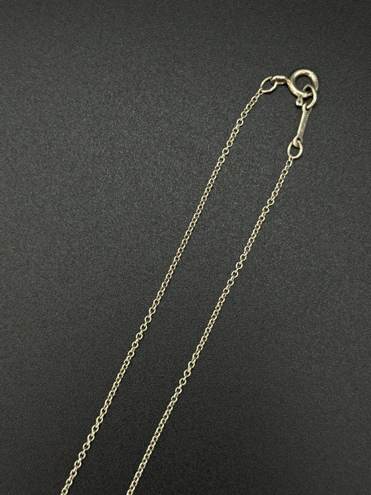 Tiffany & Co. Elsa Peretti Bean Pendant Necklace
