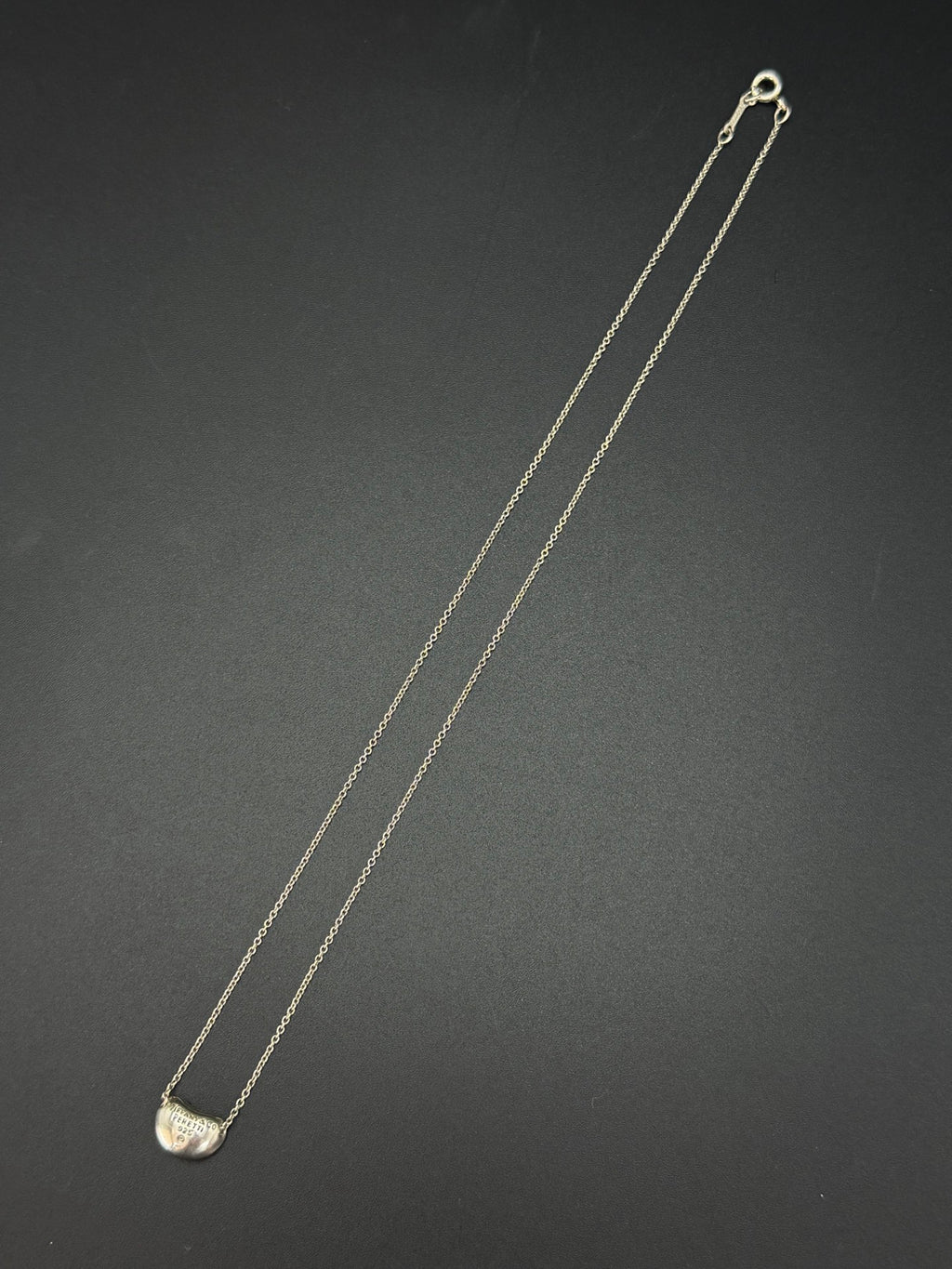 Tiffany & Co. Elsa Peretti Bean Pendant Necklace