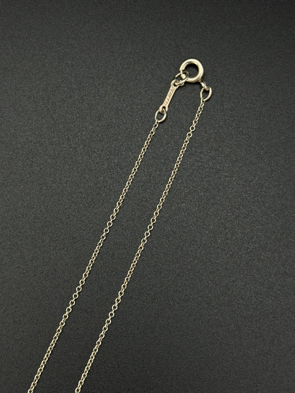 Tiffany & Co. Elsa Peretti Bean Pendant Necklace