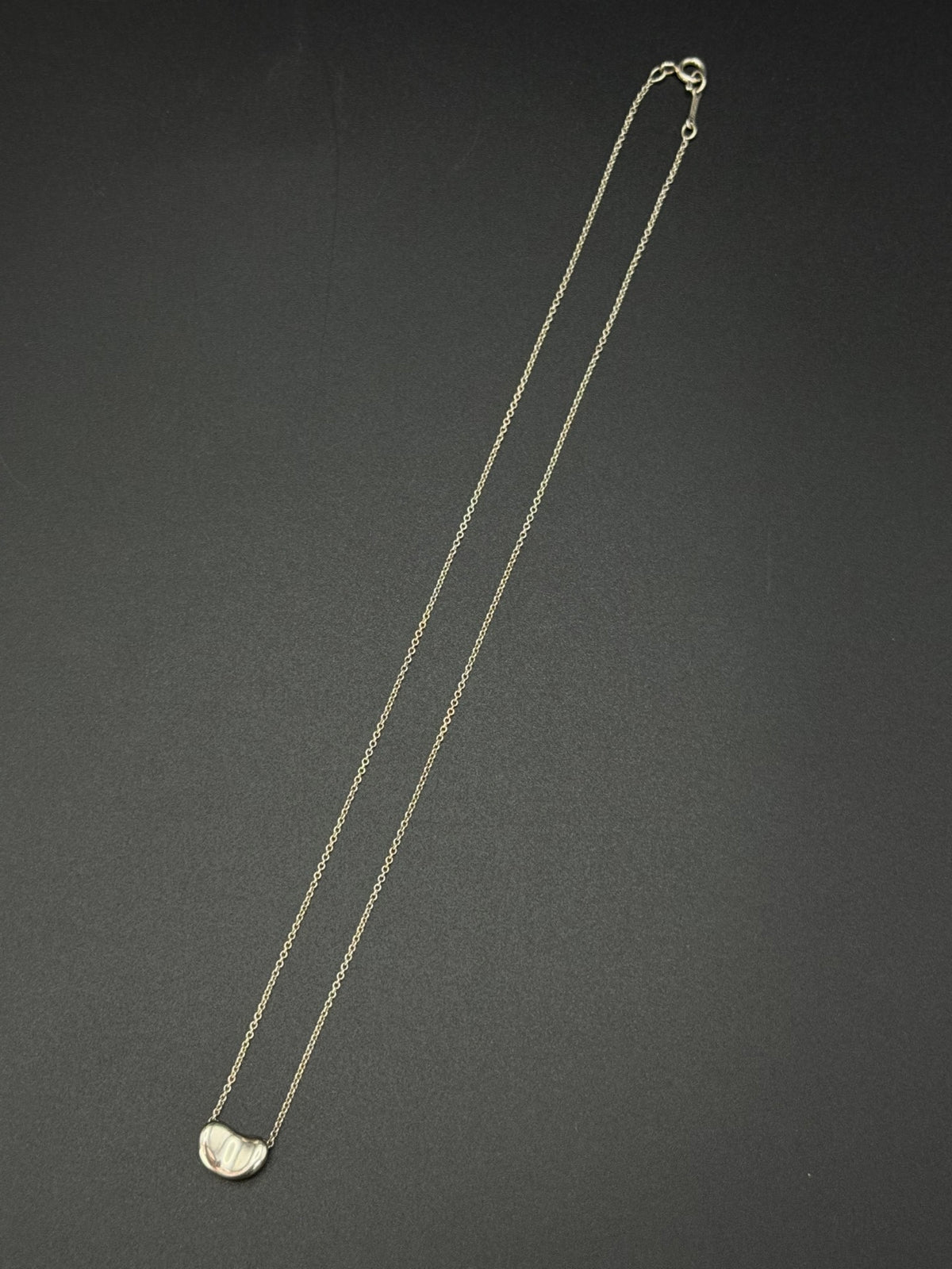 Tiffany & Co. Elsa Peretti Bean Pendant Necklace