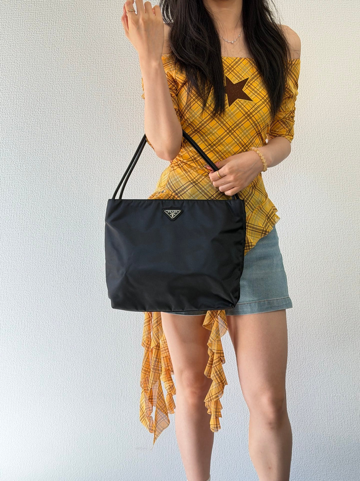 PRADA Tessuto Nylon Tote Bag