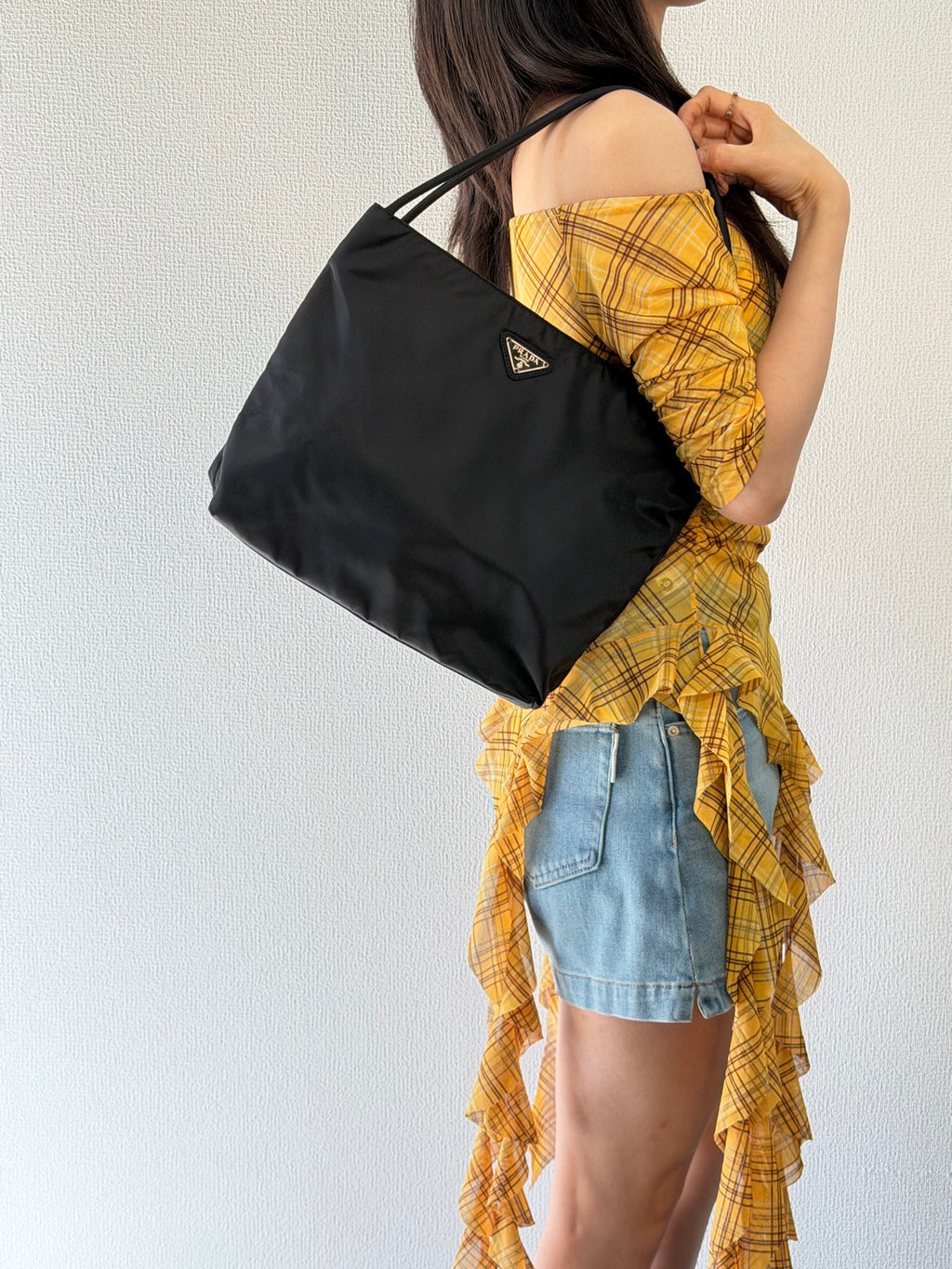 PRADA Tessuto Nylon Tote Bag