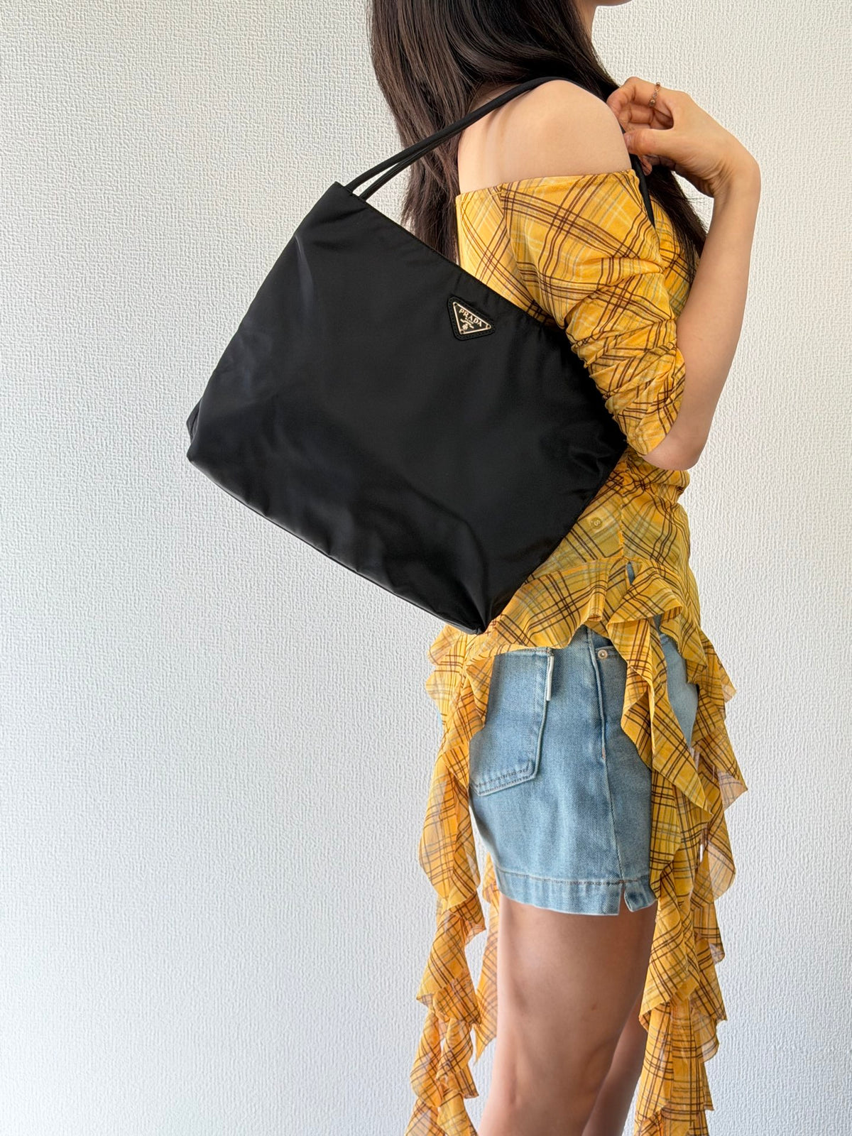 PRADA Tessuto Nylon Tote Bag