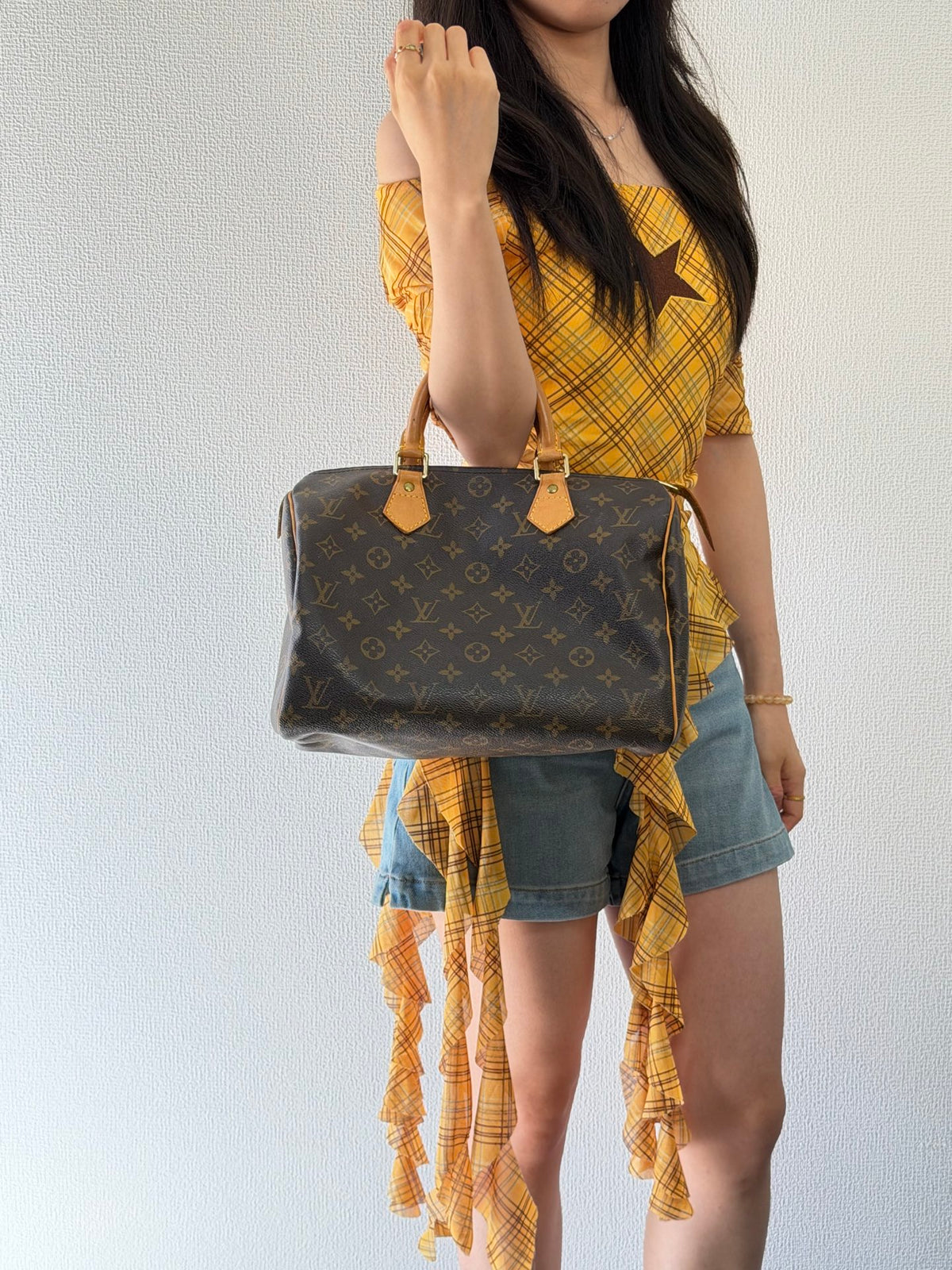 Louis Vuitton Vintage 2003 Monogram Speedy 30 Bag