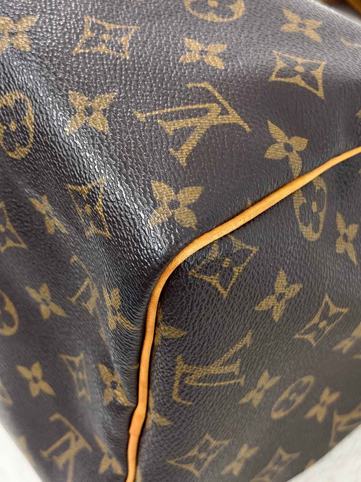 Louis Vuitton Vintage 2003 Monogram Speedy 30 Bag