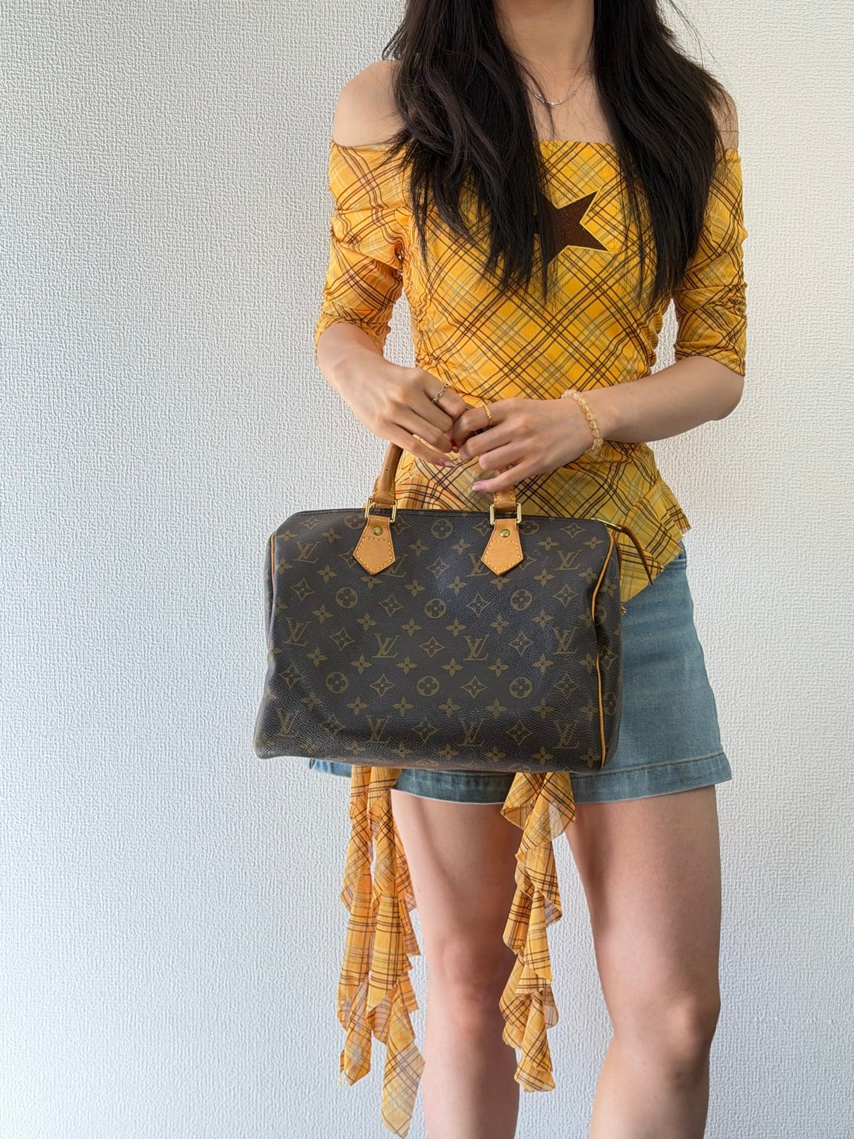 Louis Vuitton Vintage 2003 Monogram Speedy 30 Bag
