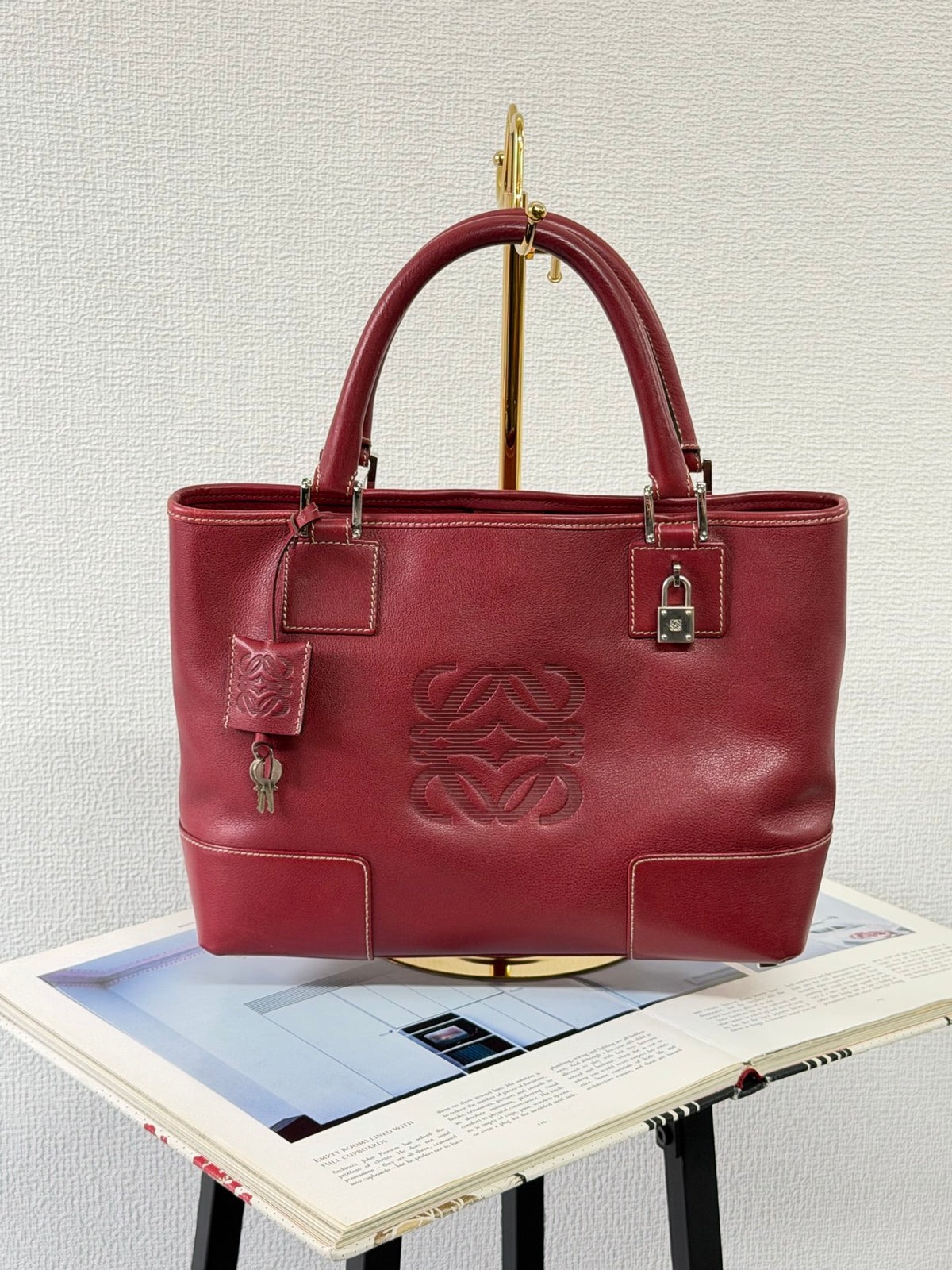Loewe Heritage Leather Tote Bag