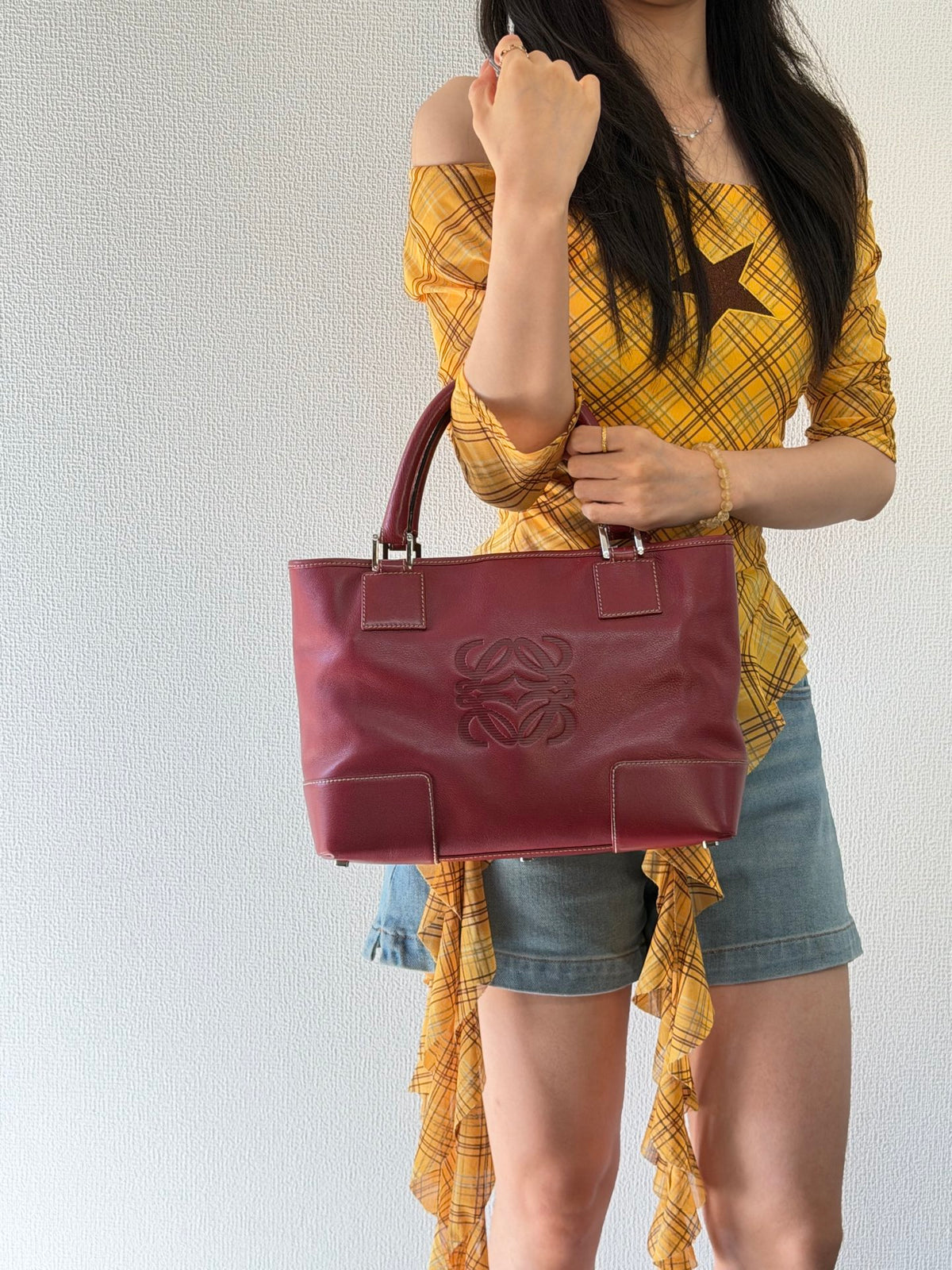 Loewe Heritage Leather Tote Bag