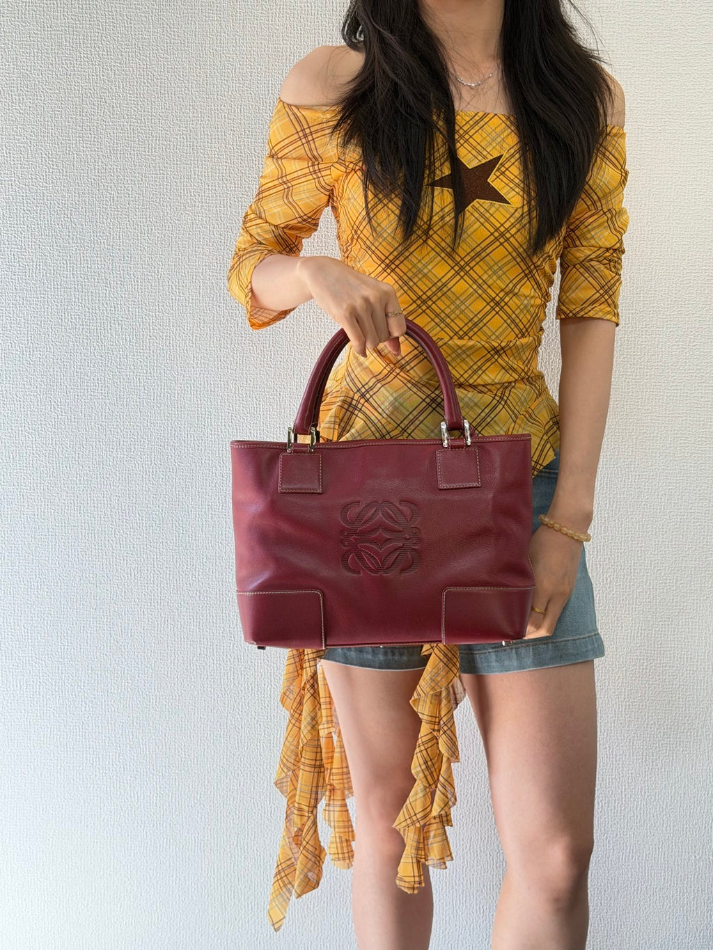 Loewe Heritage Leather Tote Bag