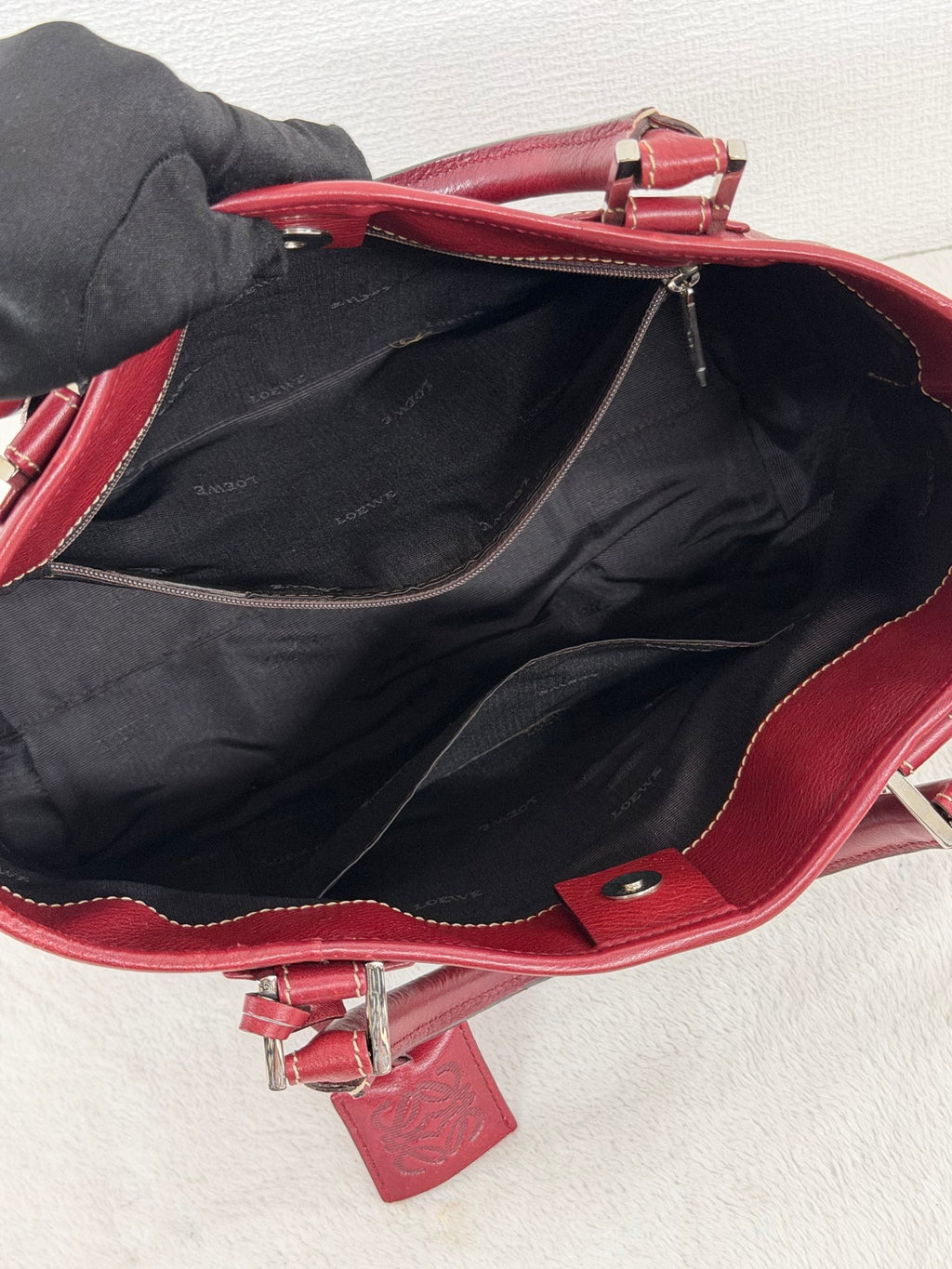 Loewe Heritage Leather Tote Bag