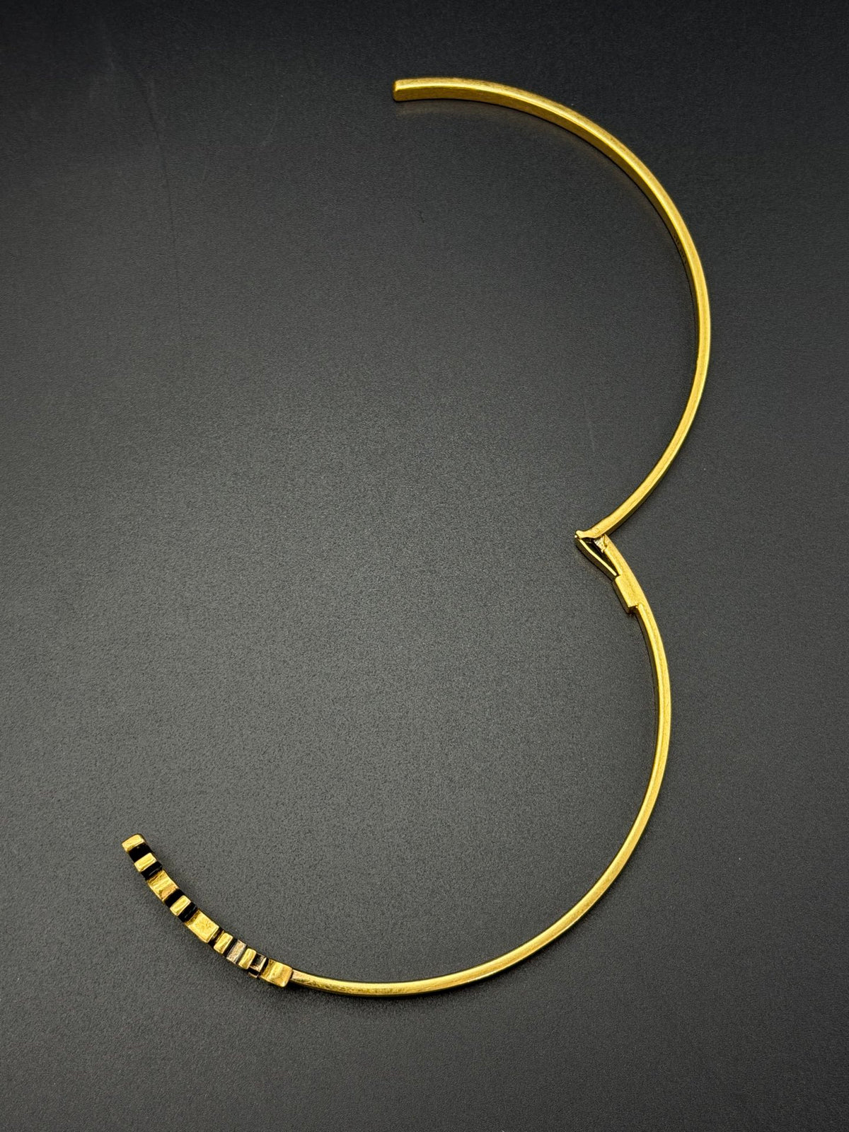 Dior J'Adior Antique Gold Finish Bangle Bracelet