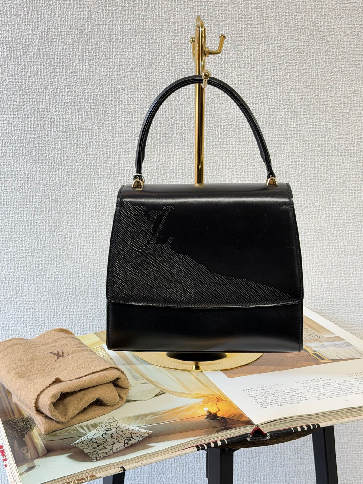 LOUIS VUITTON Kelly Handbag (Japan Limited) 