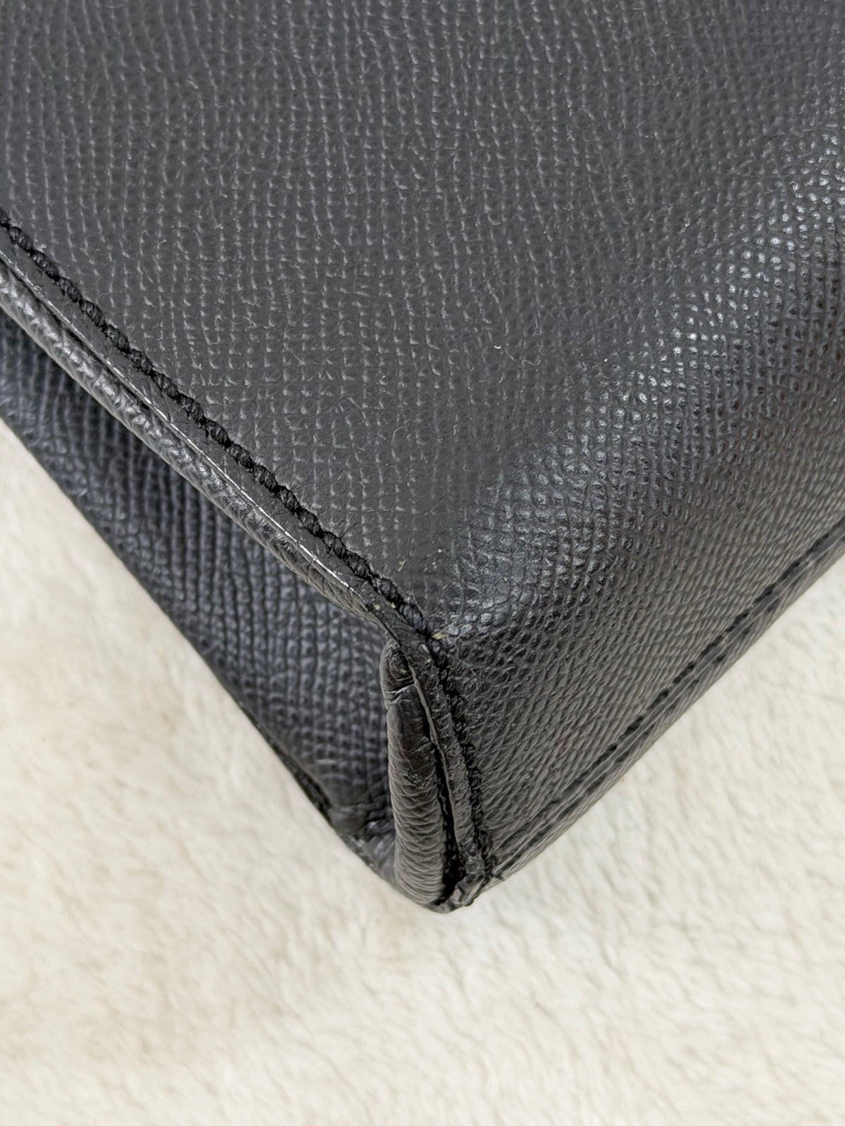 Chanel Caviar Skin Logo Charm ToteBag