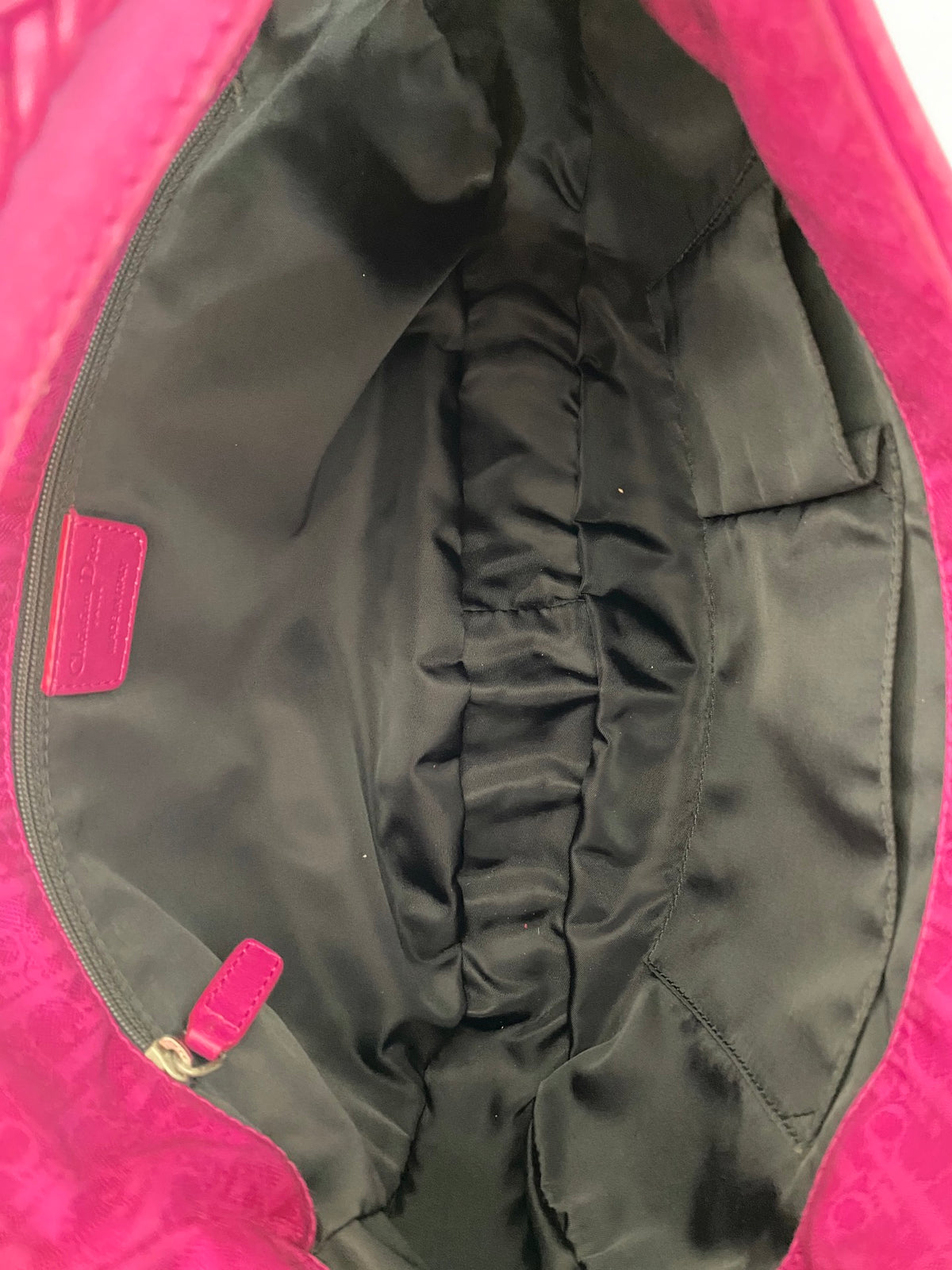 Christian Dior Oblique canvas ethnic hobo bag