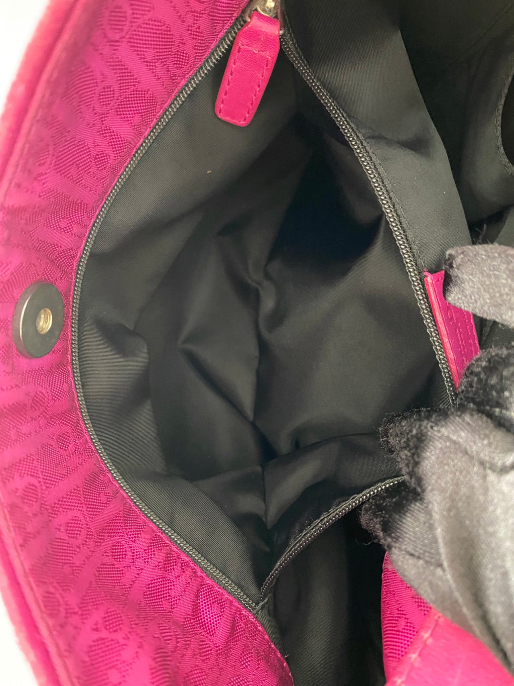 Christian Dior Oblique canvas ethnic hobo bag