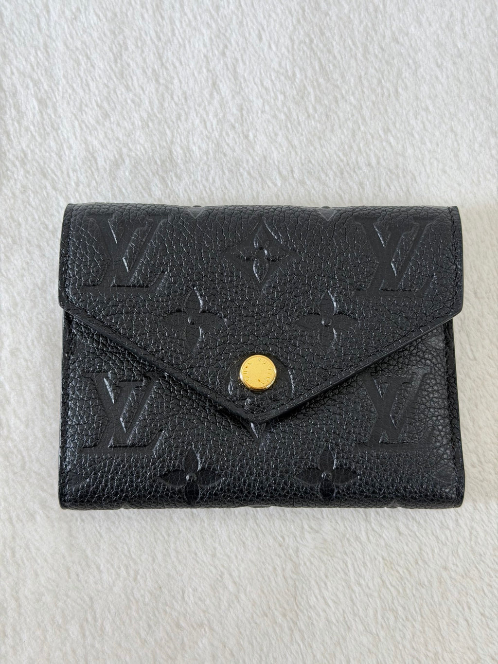 Louis Vuitton Zoe Monogram Leather Trifold Wallet