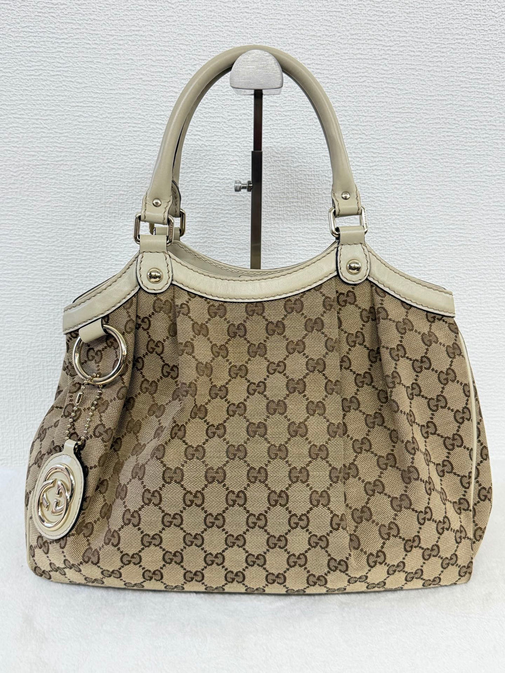 Gucci Sukey Medium Tote Bag GG Canvas