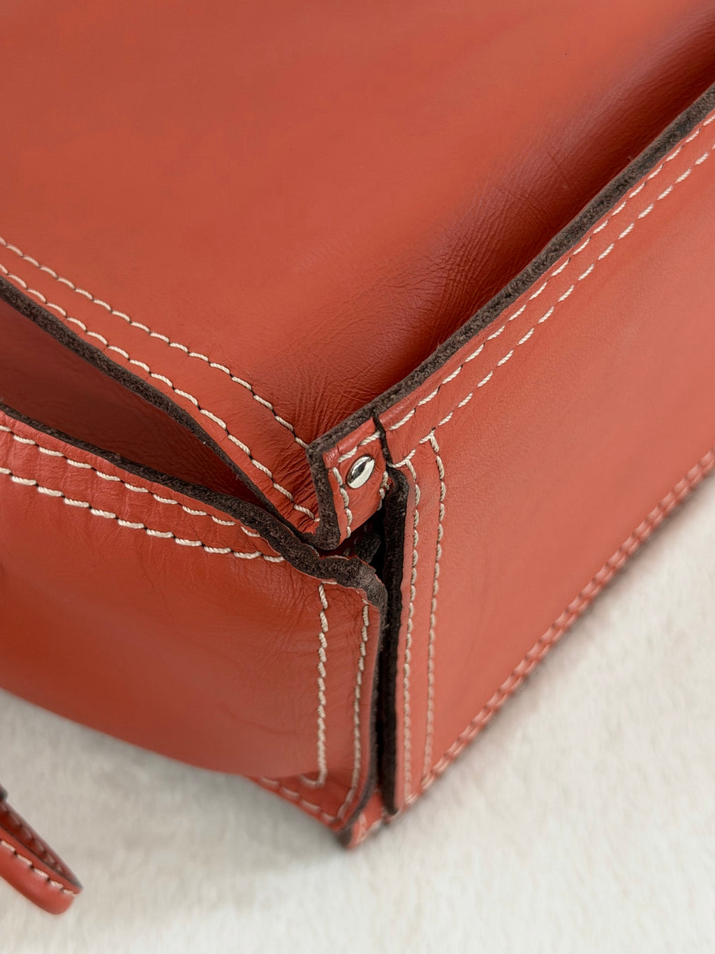 Loewe Anagram Perforated Leather Tote Bag