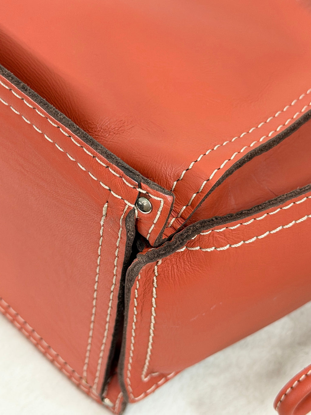 Loewe Anagram Perforated Leather Tote Bag
