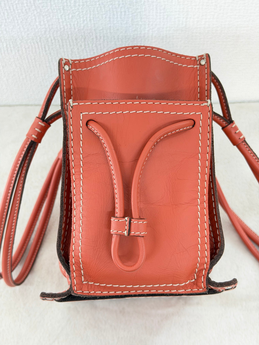 Loewe Anagram Perforated Leather Tote Bag