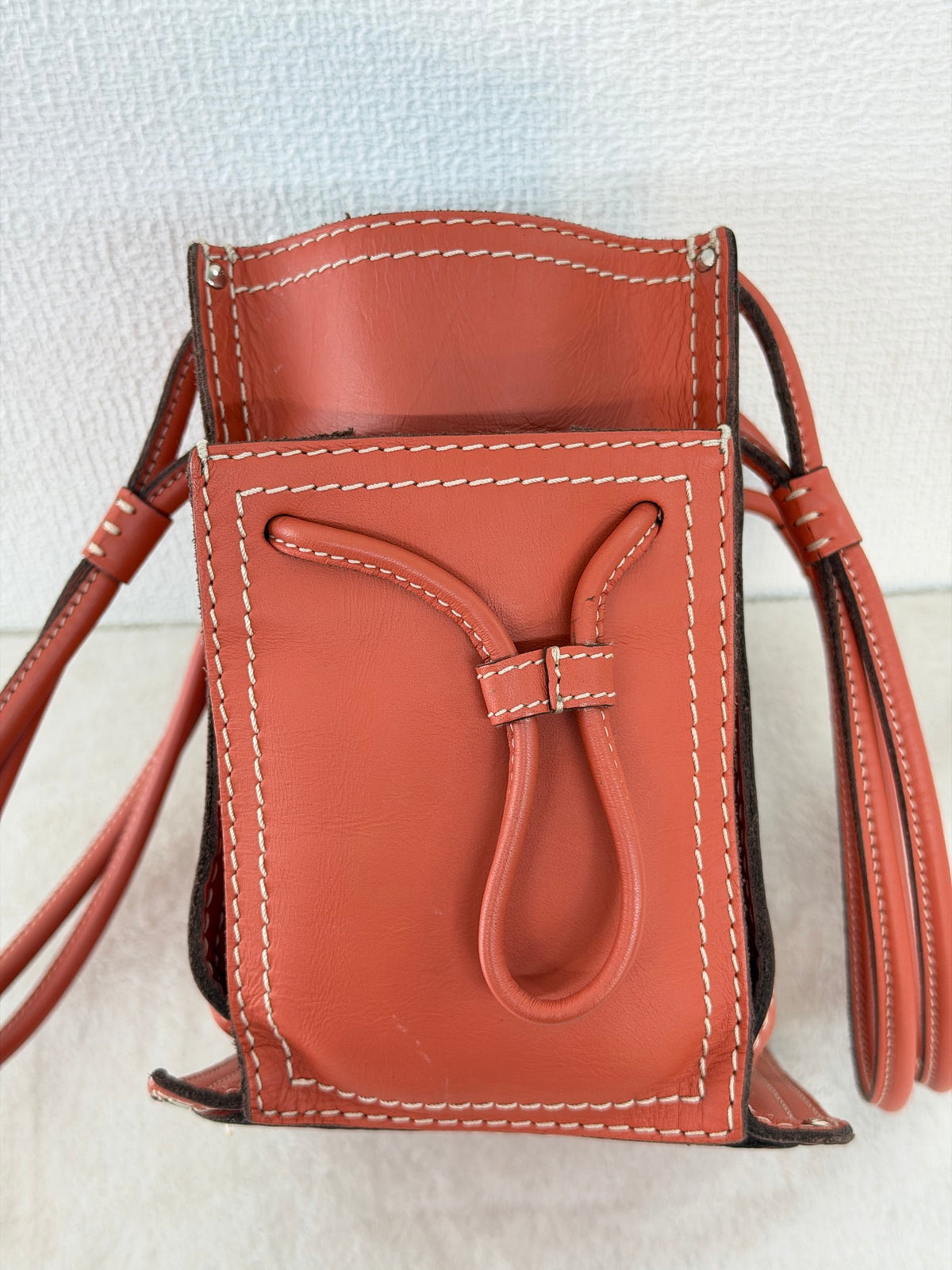 Loewe Anagram Perforated Leather Tote Bag