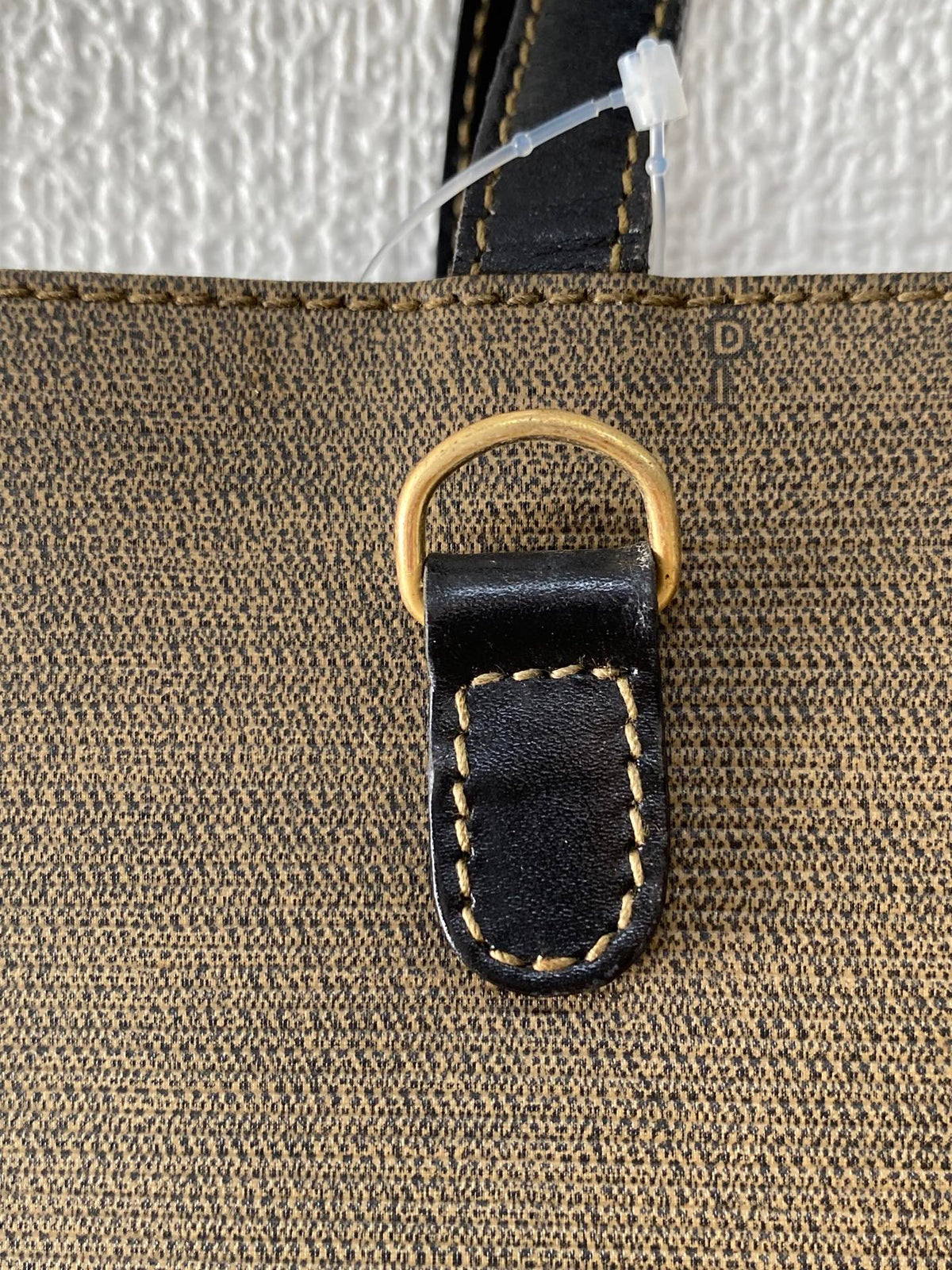 Fendi Square Canvas 2-Way Shopper Tote