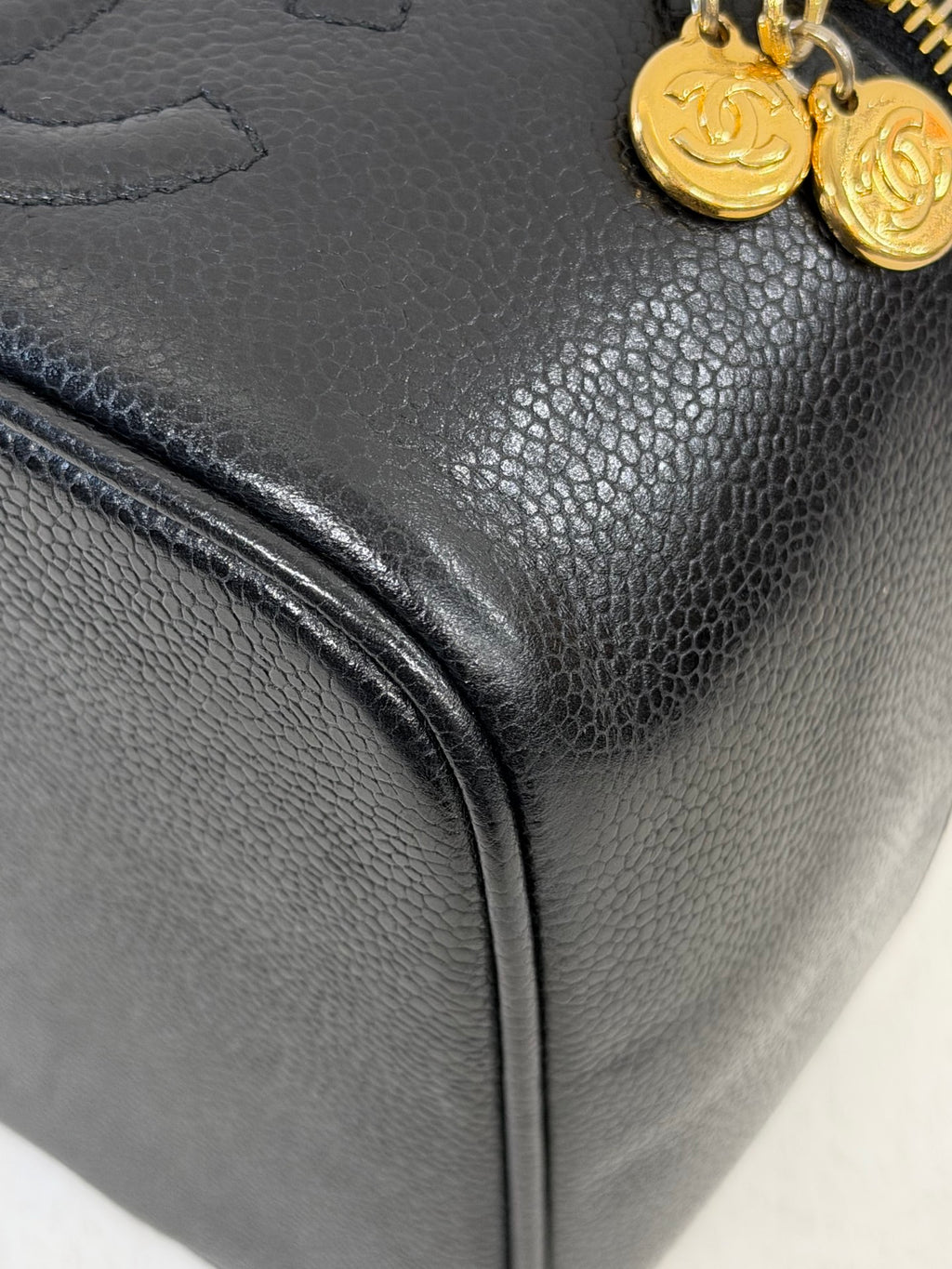 Chanel Caviar  CC Vanity Case Bag