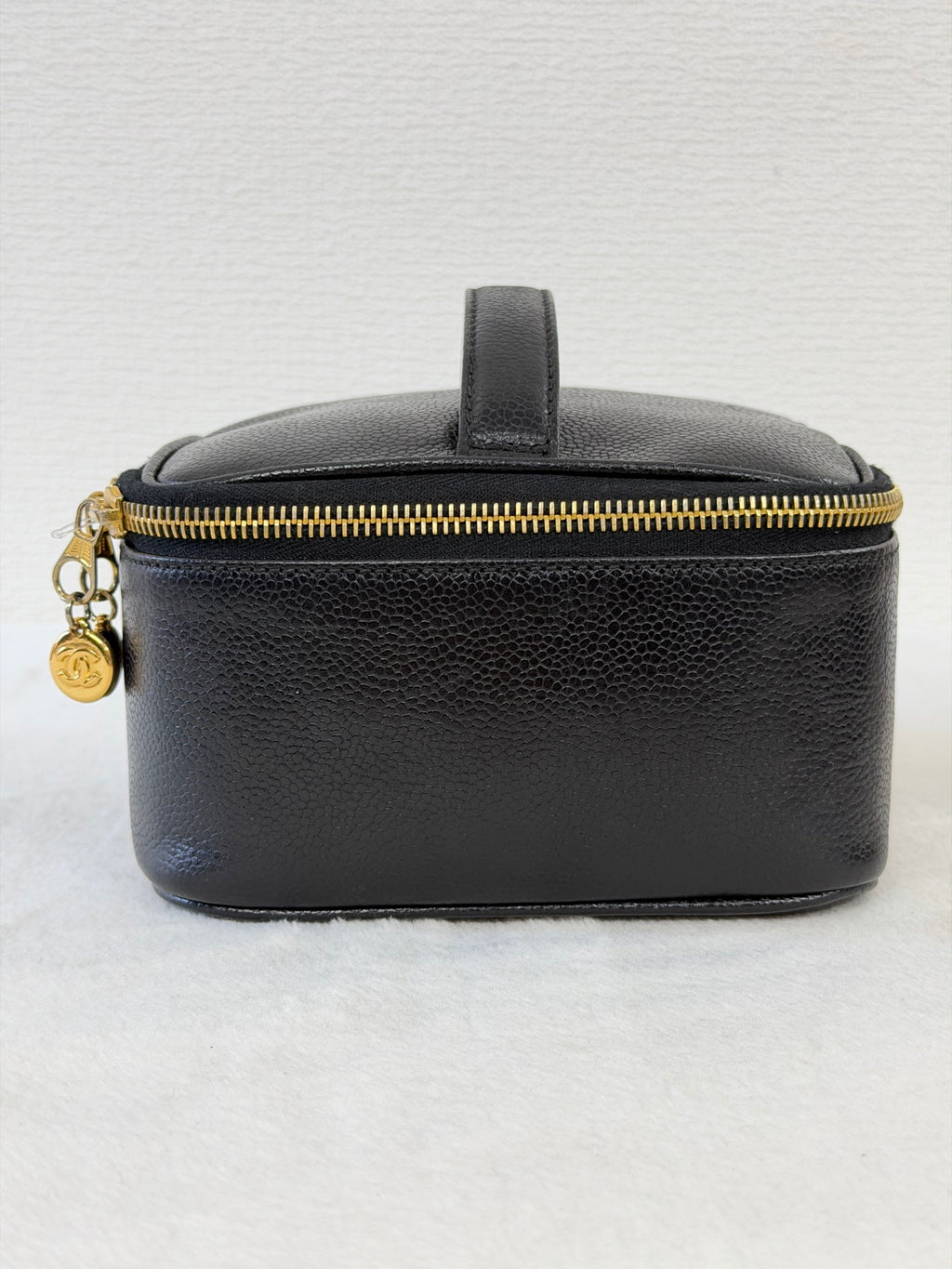 Chanel Caviar  CC Vanity Case Bag
