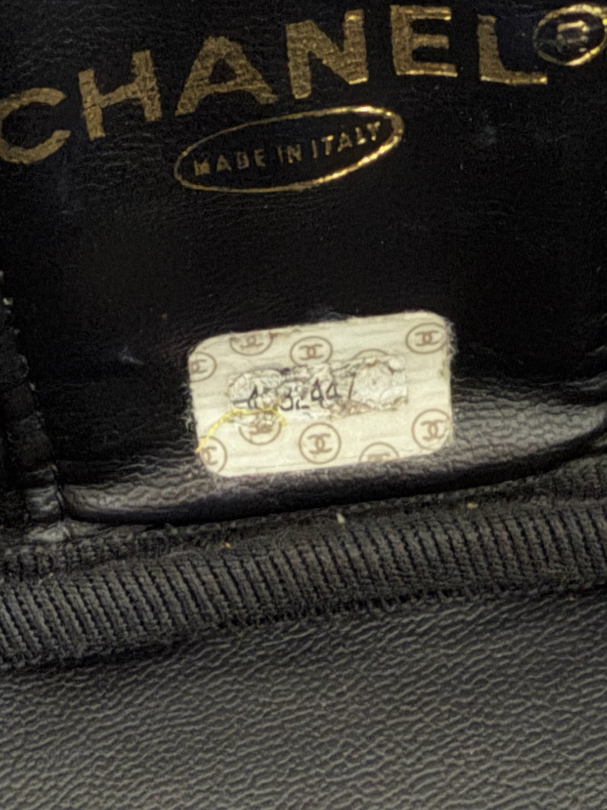 Chanel Caviar  CC Vanity Case Bag