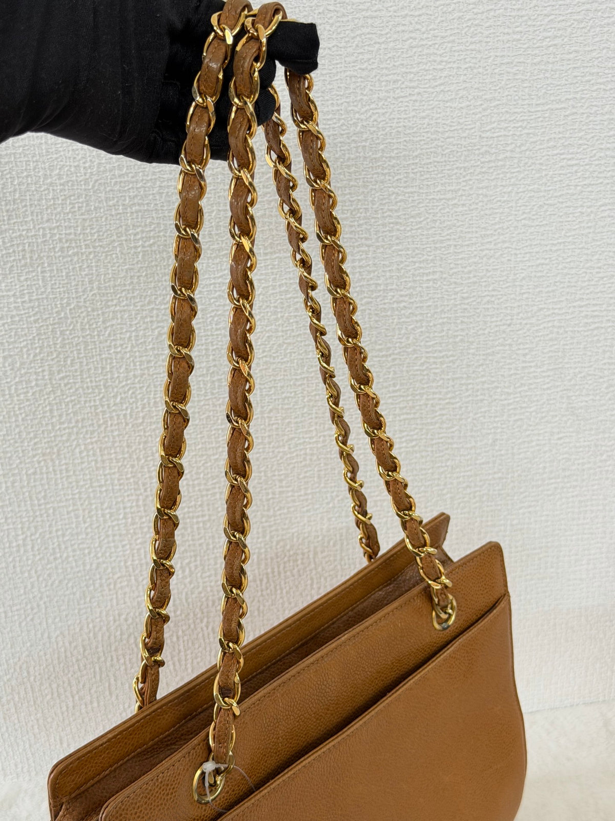 CHANEL Caiver Tote Chainbag