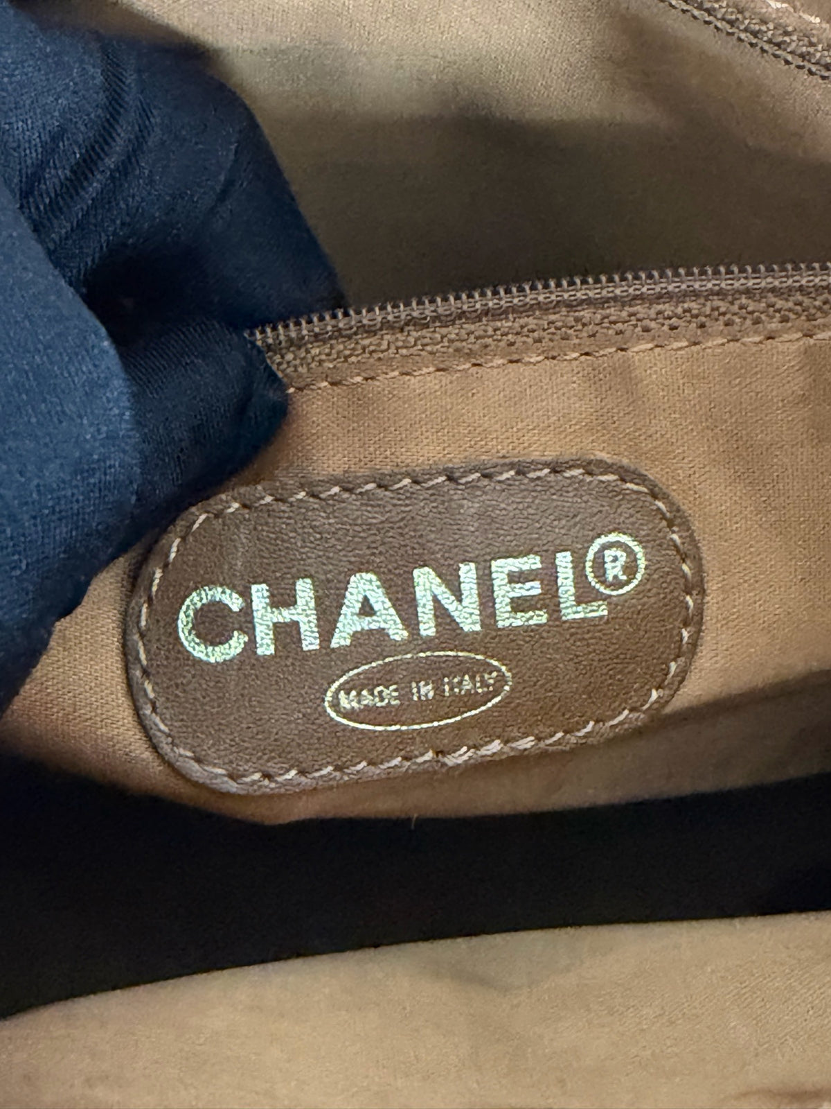 CHANEL Caiver Tote Chainbag