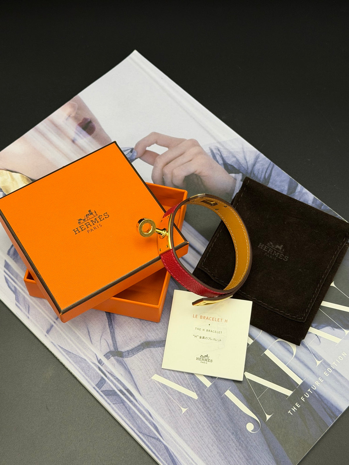 Hermès Mini Kelly Double Tour Bracelet