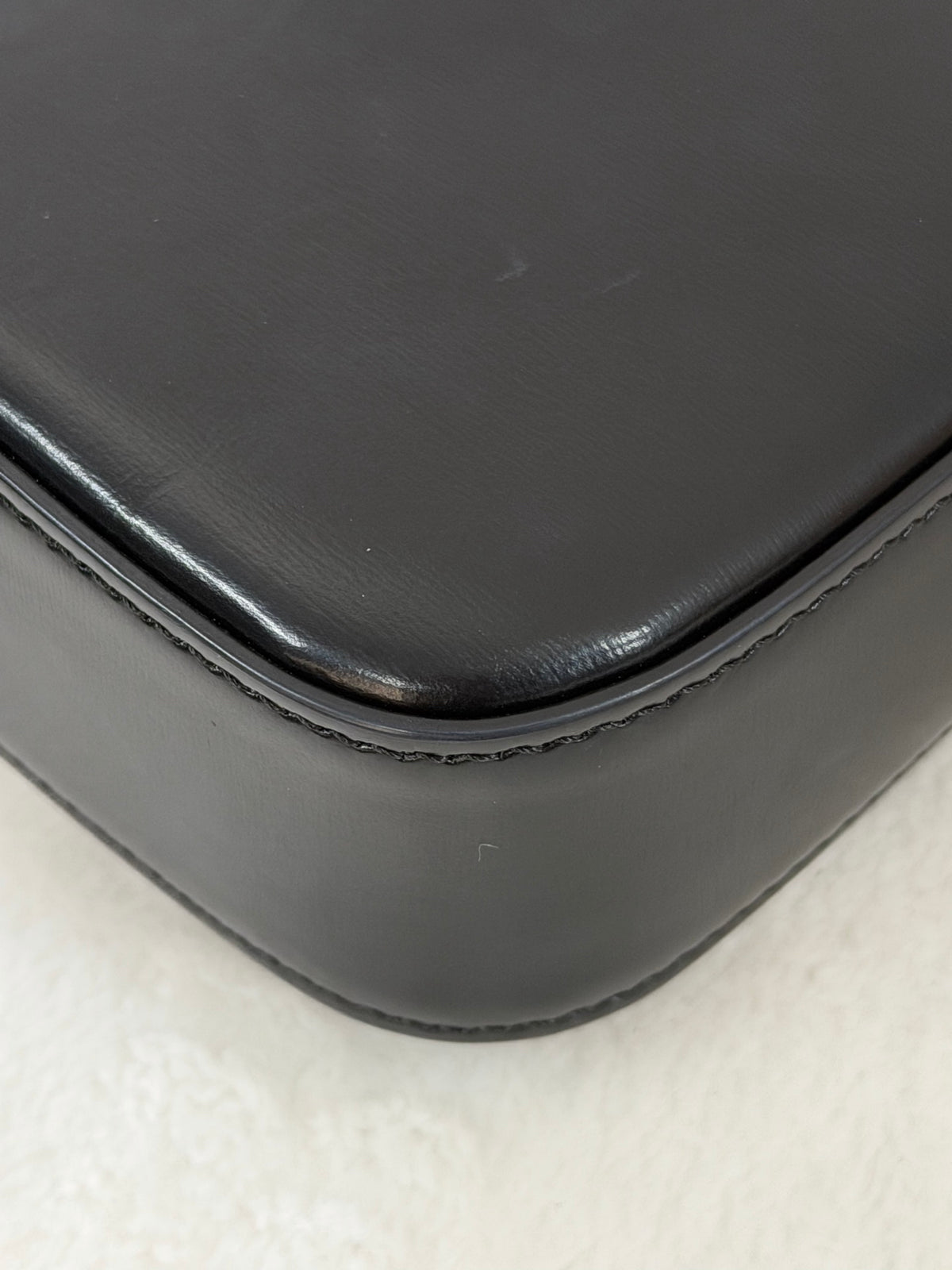CELINE Triomphe Leather Chain Bag