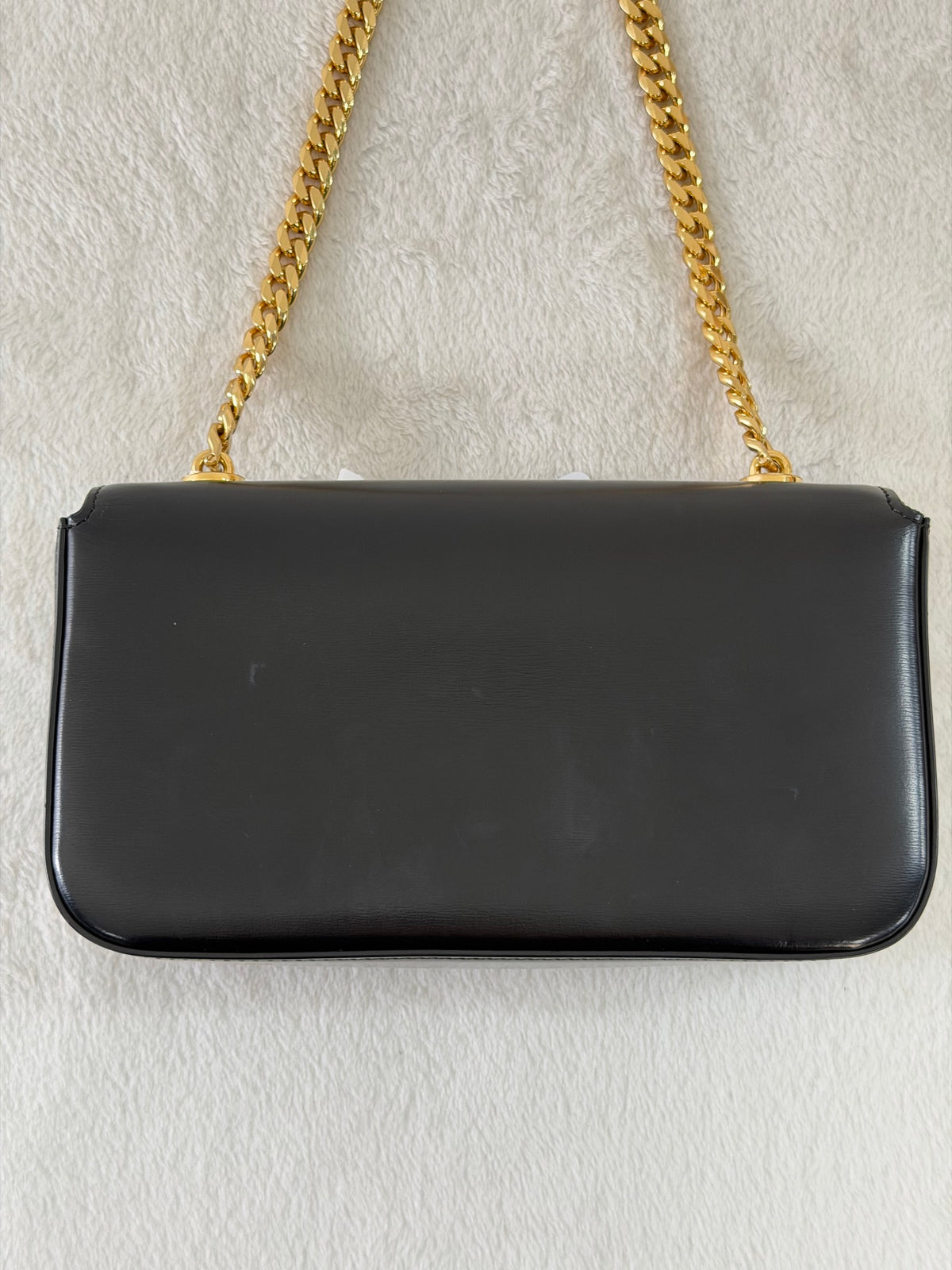 CELINE Triomphe Leather Chain Bag