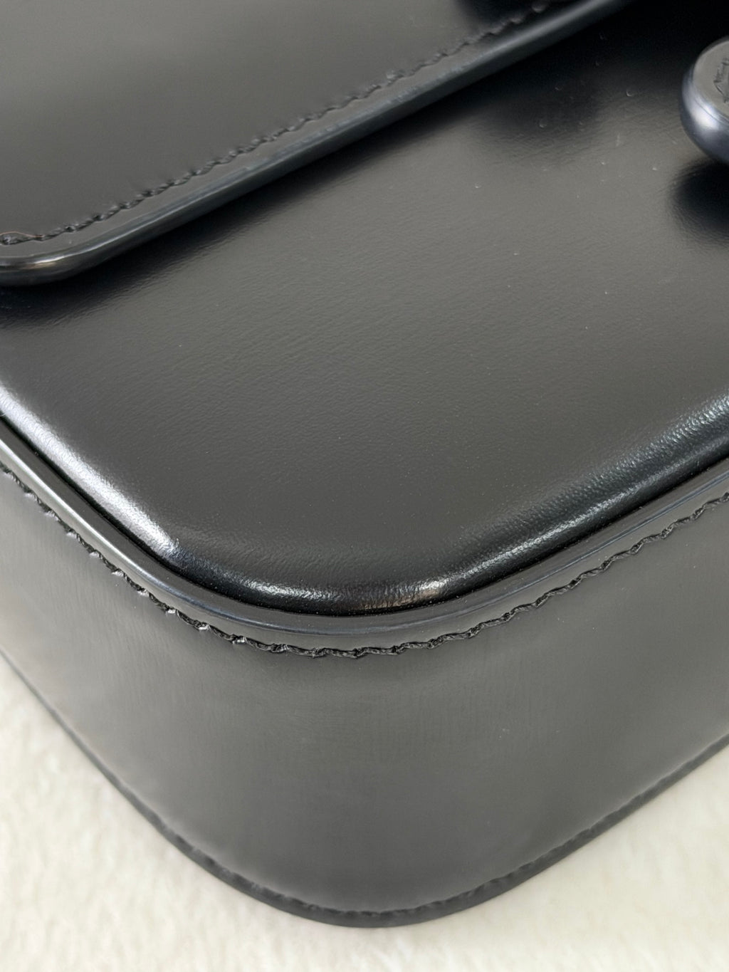 CELINE Triomphe Leather Chain Bag