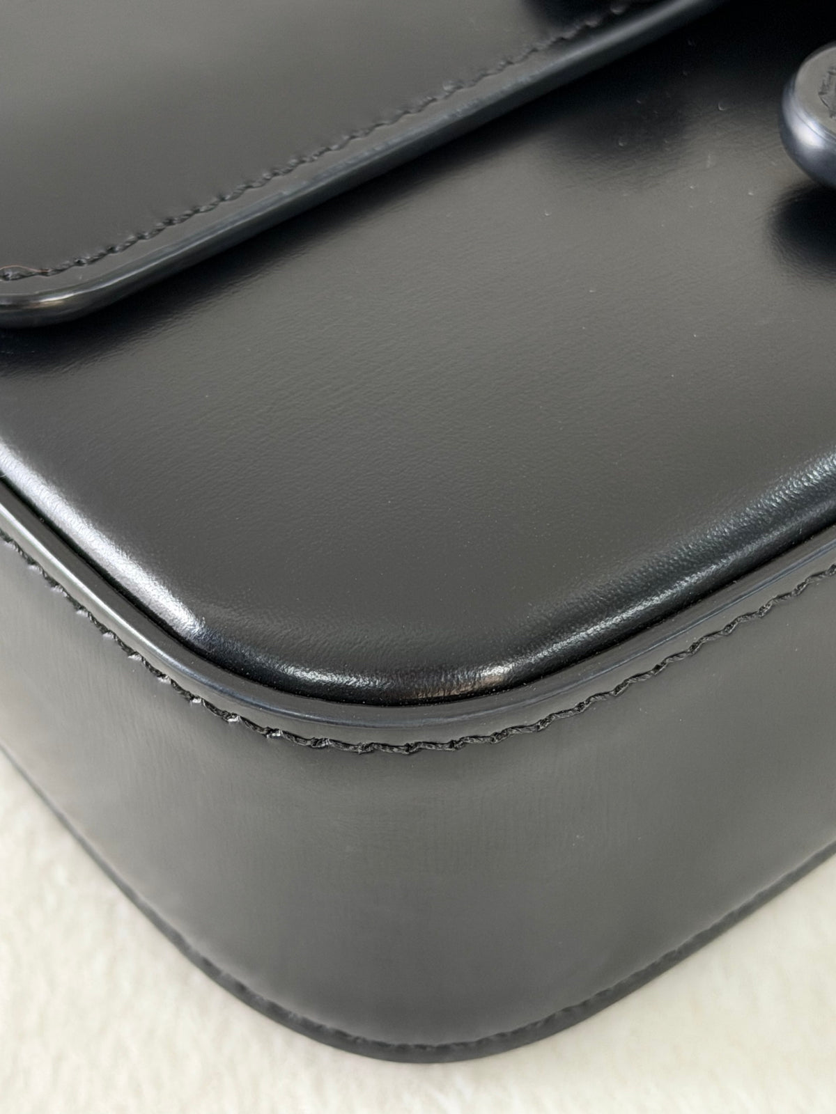 CELINE Triomphe Leather Chain Bag